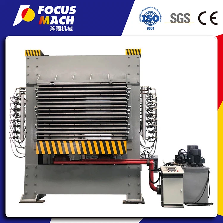 دستگاه پرس داغ تخته سه لا 650 تن