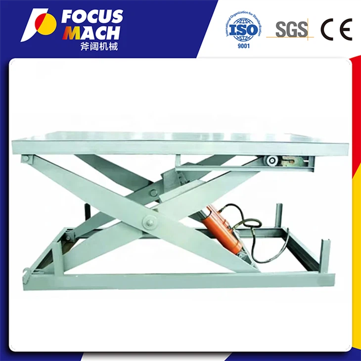 Hydraulic Elevator Scissor Type Hydraulic Lifting Table
