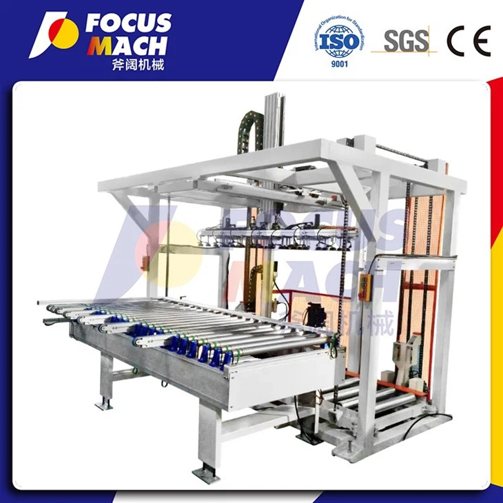 Plywood Automatic Vacuum Lift Linear Move Palletizer Loading Unloading Machine